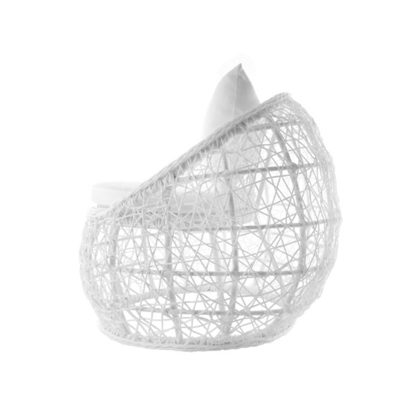 Sitzgruppe Sassari white/ Sitzkissen snow – Bild 5