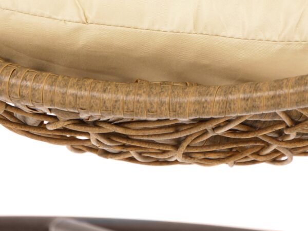 Hängesessel MANACOR hazelnut/braun/Nest beige – Bild 2
